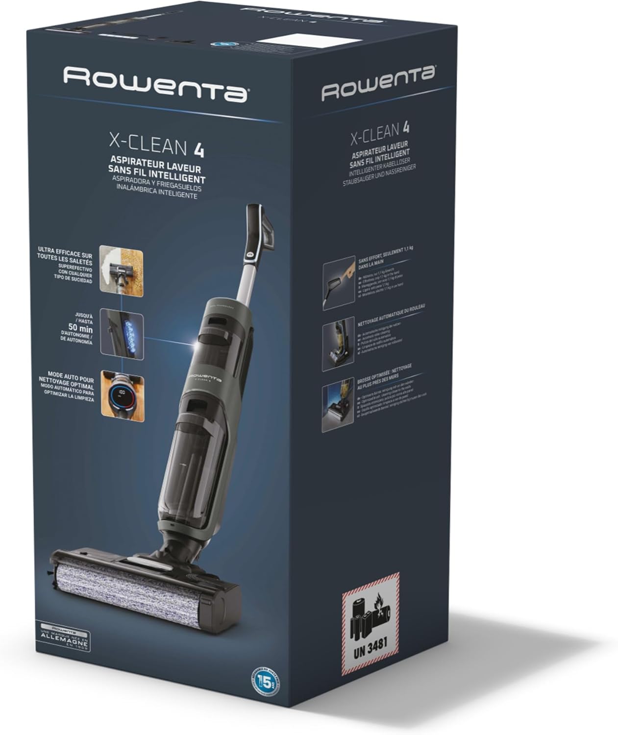 Rowenta X-Clean 4 Cordless Floor Washer