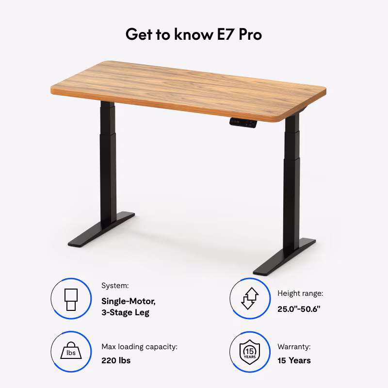 FlexiSpot Premium Standing Desk (E7 Pro)
