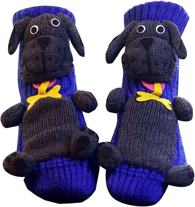 Generisch 3D Knitted Socks with Animals, Animal Socks, Cotton Animal Socks, Sloth Warm Animal Socks, Funny Cuddly Socks