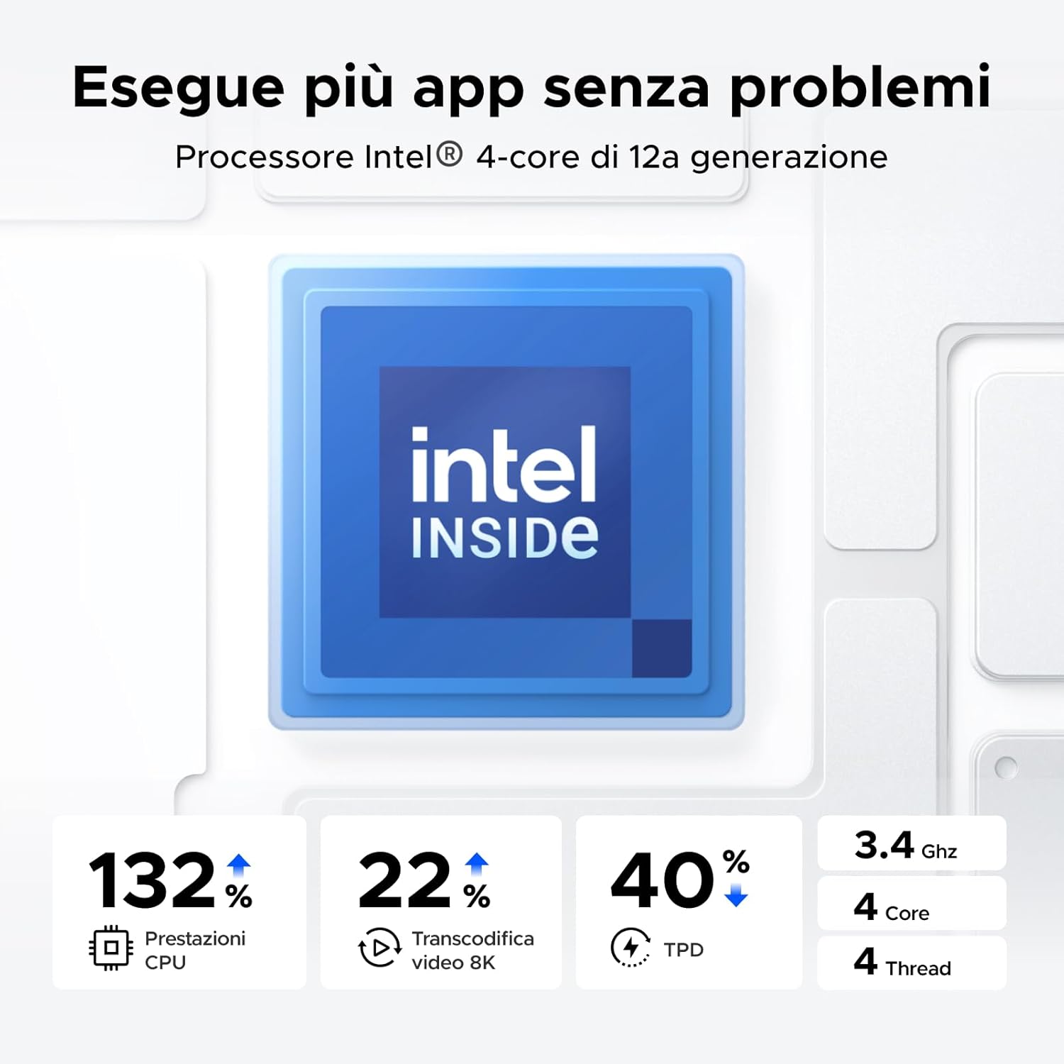 UGREEN NASync DXP2800 2 Bay Desktop NAS Quad-Core Intel N100 CPU, 8GB DDR5 RAM, 2.5GbE Enthernet, 2 x M.2 NVMe Slots, 4K HDMI, Networked Storage (No Disk)