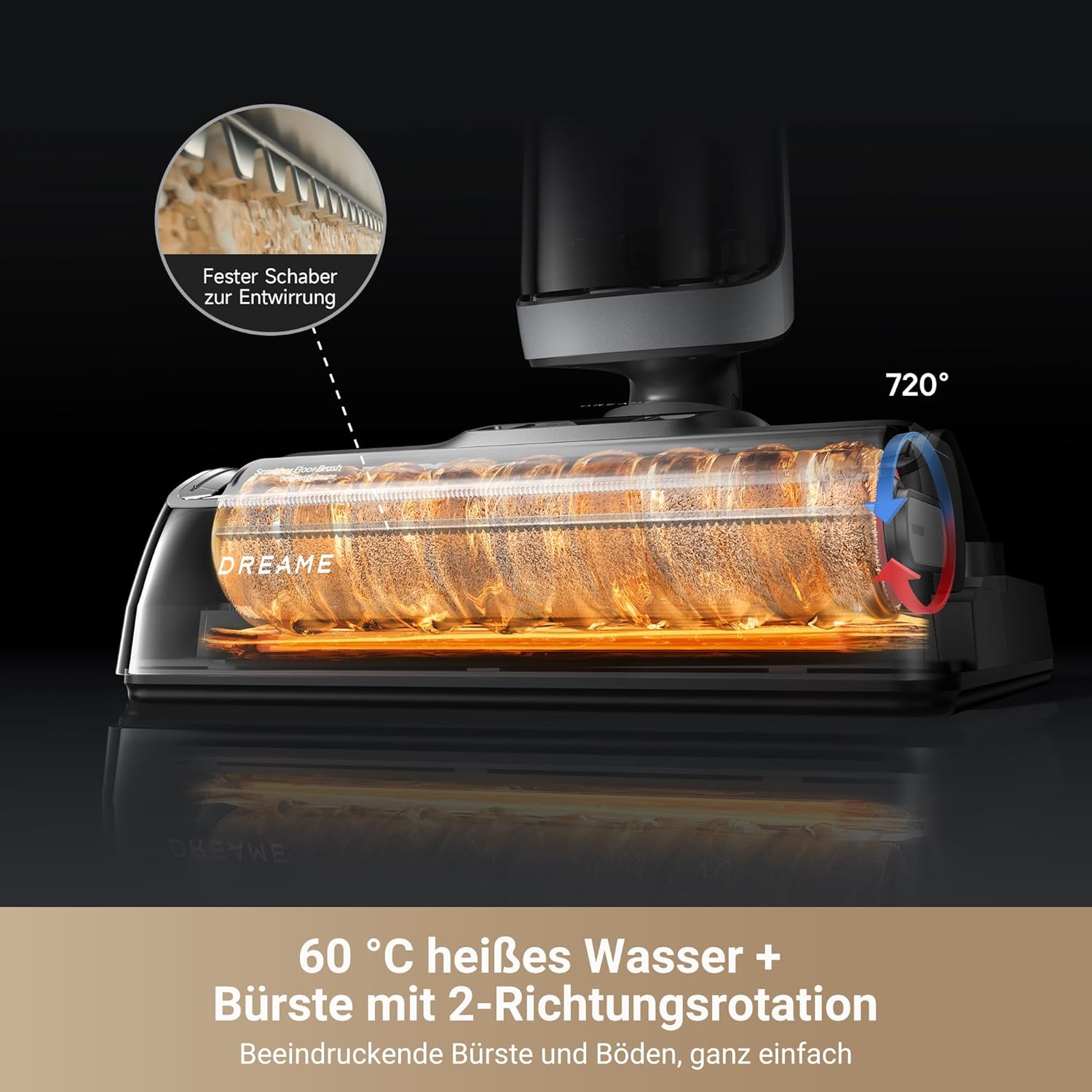 Dreame H14 Pro Smart Floor Washer: 60°C Thermal Drying & 18,000 Pa Suction