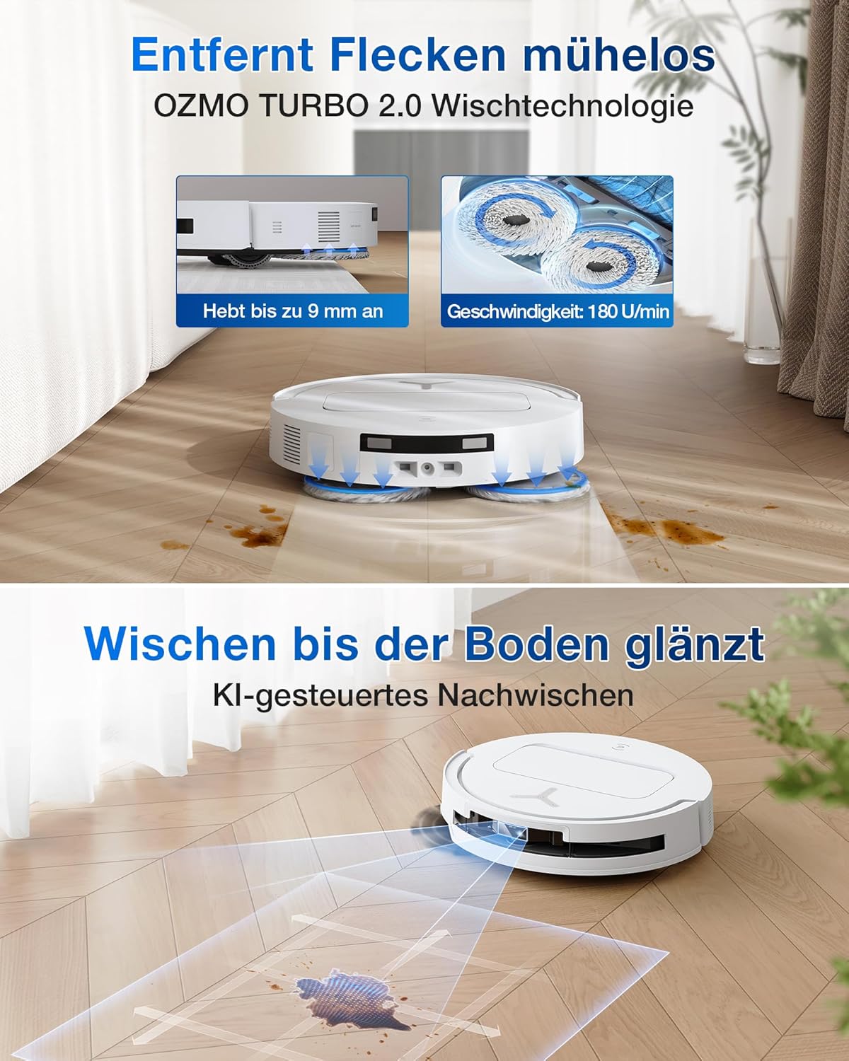 ECOVACS DEEBOT T50 PRO Omni: Ultra-Thin 81mm, Hot Water Self-Cleaning & Auto Solution