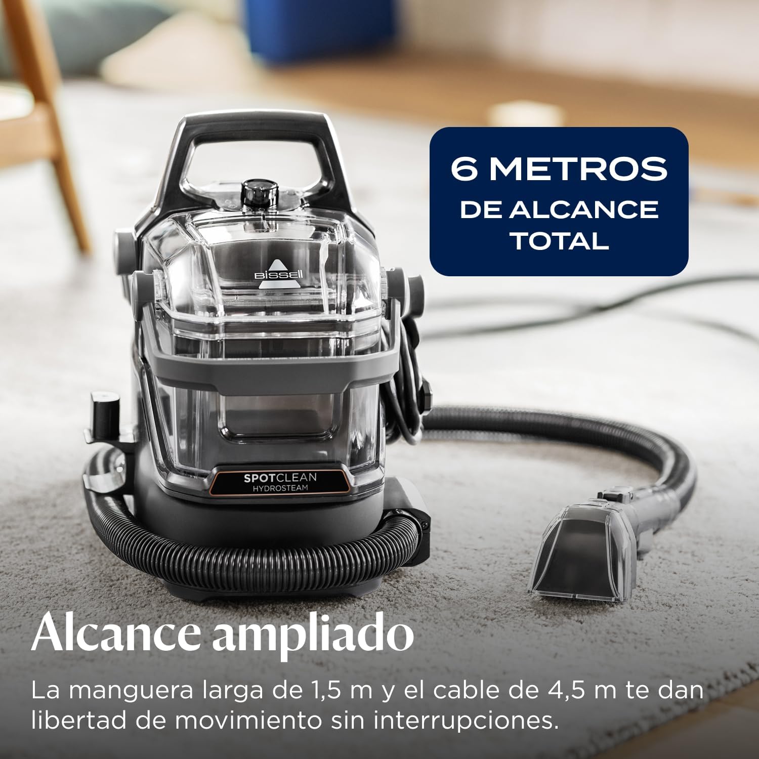 BISSELL SpotClean HydroSteam Portable Cleaner