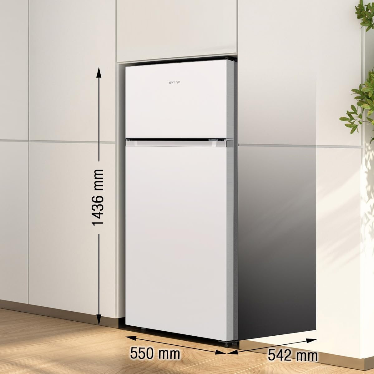 Gorenje NRK 418 ECS4: NoFrostPlus, Multiflow 360°, CrispZone, Energy Class E