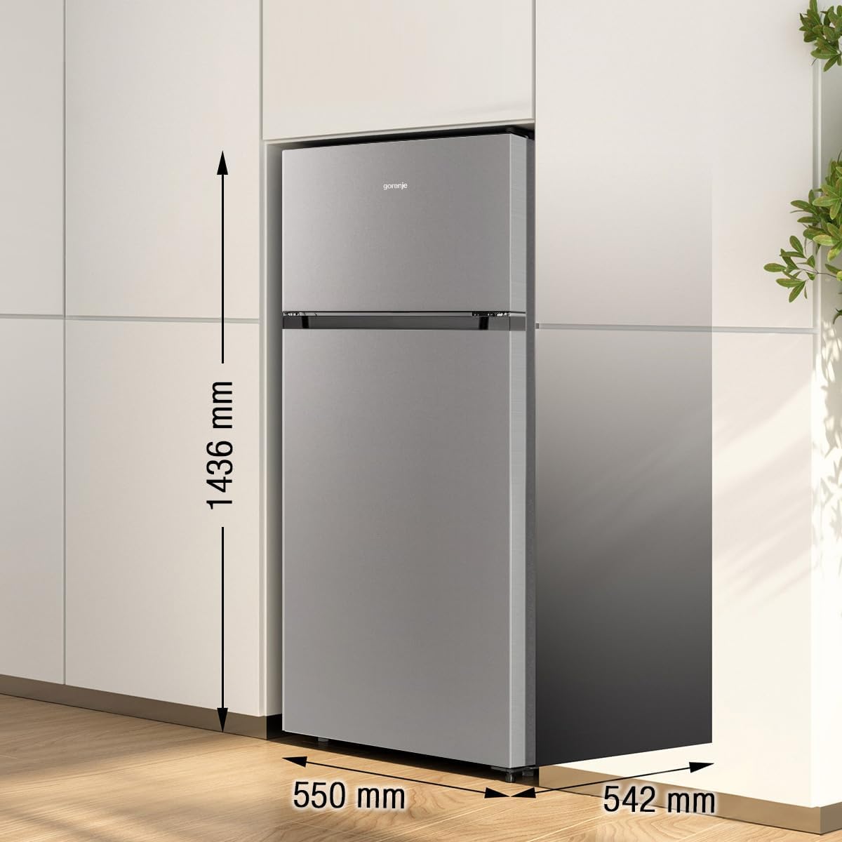 Gorenje NRK 418 ECS4: NoFrostPlus, Multiflow 360°, CrispZone, Energy Class E
