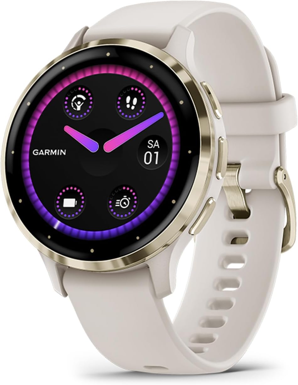 Garmin Venu 3S (41mm): AMOLED Display, 10-Day Battery, 30+ Sports Modes