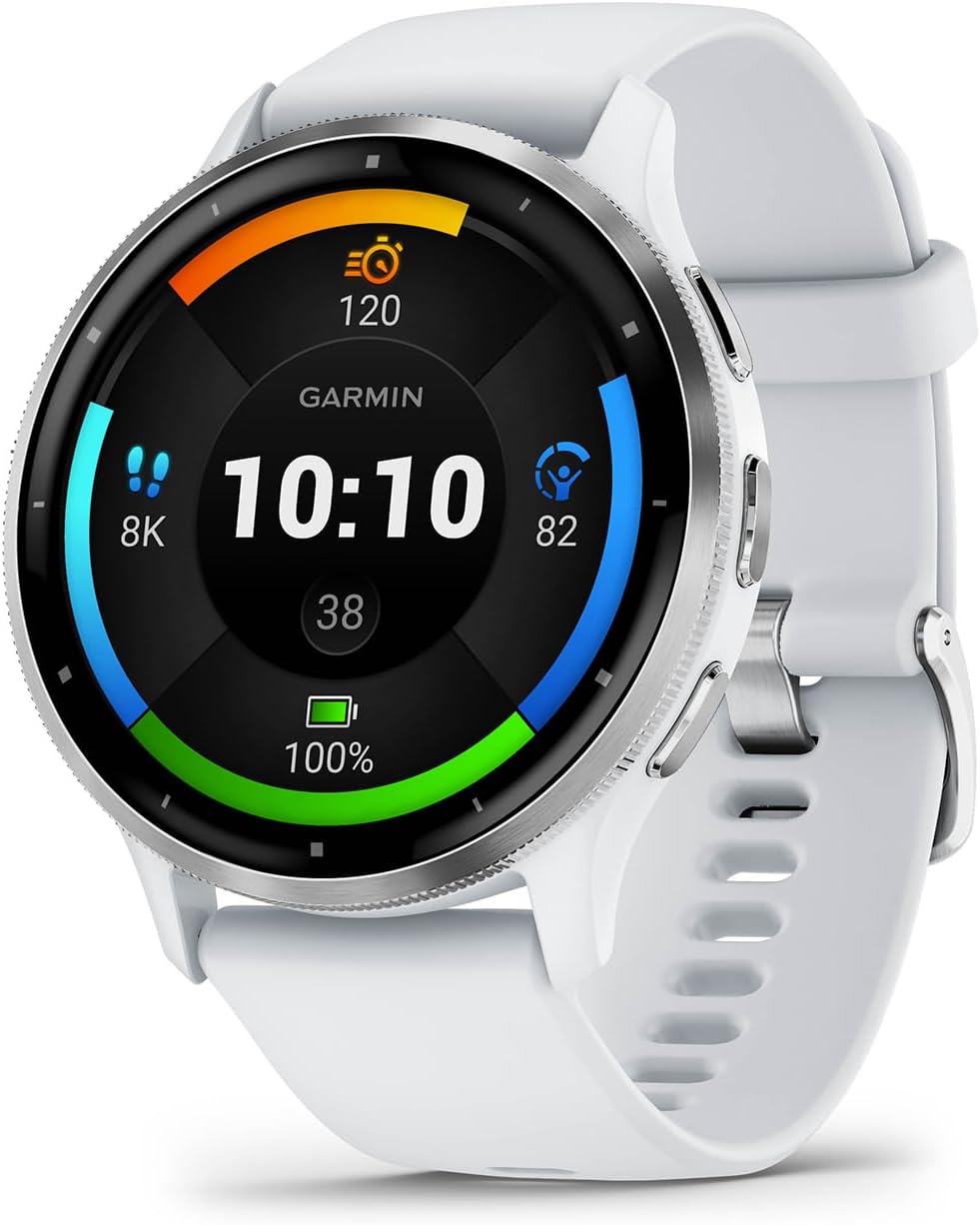 Garmin Venu 3S (41mm): AMOLED Display, 10-Day Battery, 30+ Sports Modes