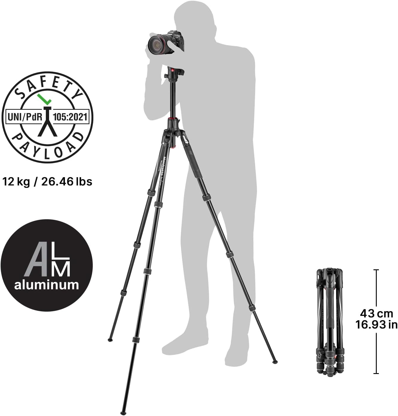 Manfrotto Befree GT XPRO Carbon Tripod Kit