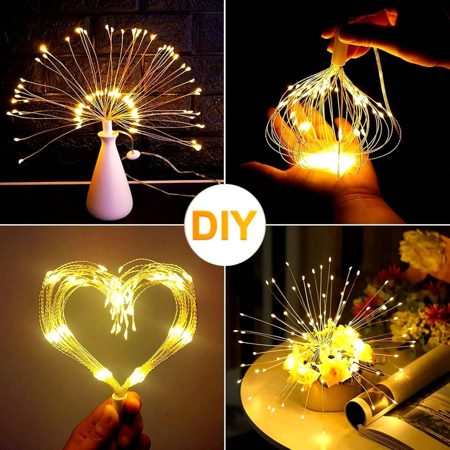 yowin 198 LED Remote Control Firework Light Ball