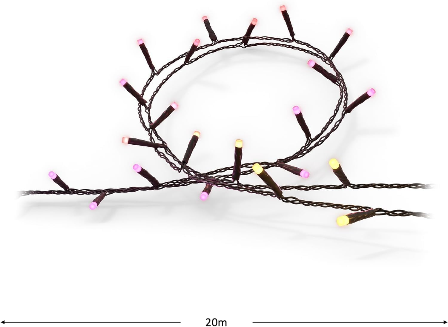 Philips Hue Festavia String Lights 20M, 250 LED's, Fairy Lights, Indoor Lighting