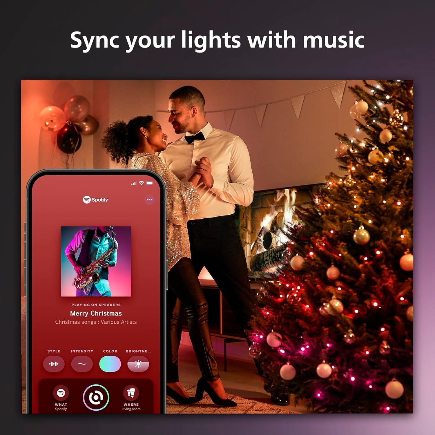 Philips Hue Festavia String Lights 20M, 250 LED's, Fairy Lights, Indoor Lighting