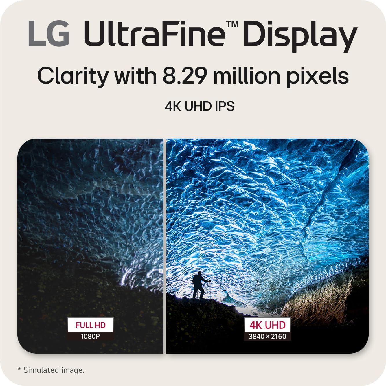 LG 27US500-W Ultrafine Monitor 27-Inch 4K