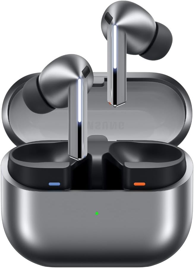 Samsung Galaxy Buds3 Pro with Galaxy AI, Wireless Earbuds, Noise Cancelling, Bluetooth, 360 Audio, Hi-Fi Sound, 2 Year Extended Warranty