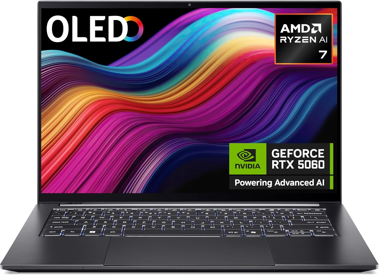 Acer Swift X 14 AI: Ryzen AI 7, RTX 5060, 2.8K OLED, 16GB/1TB