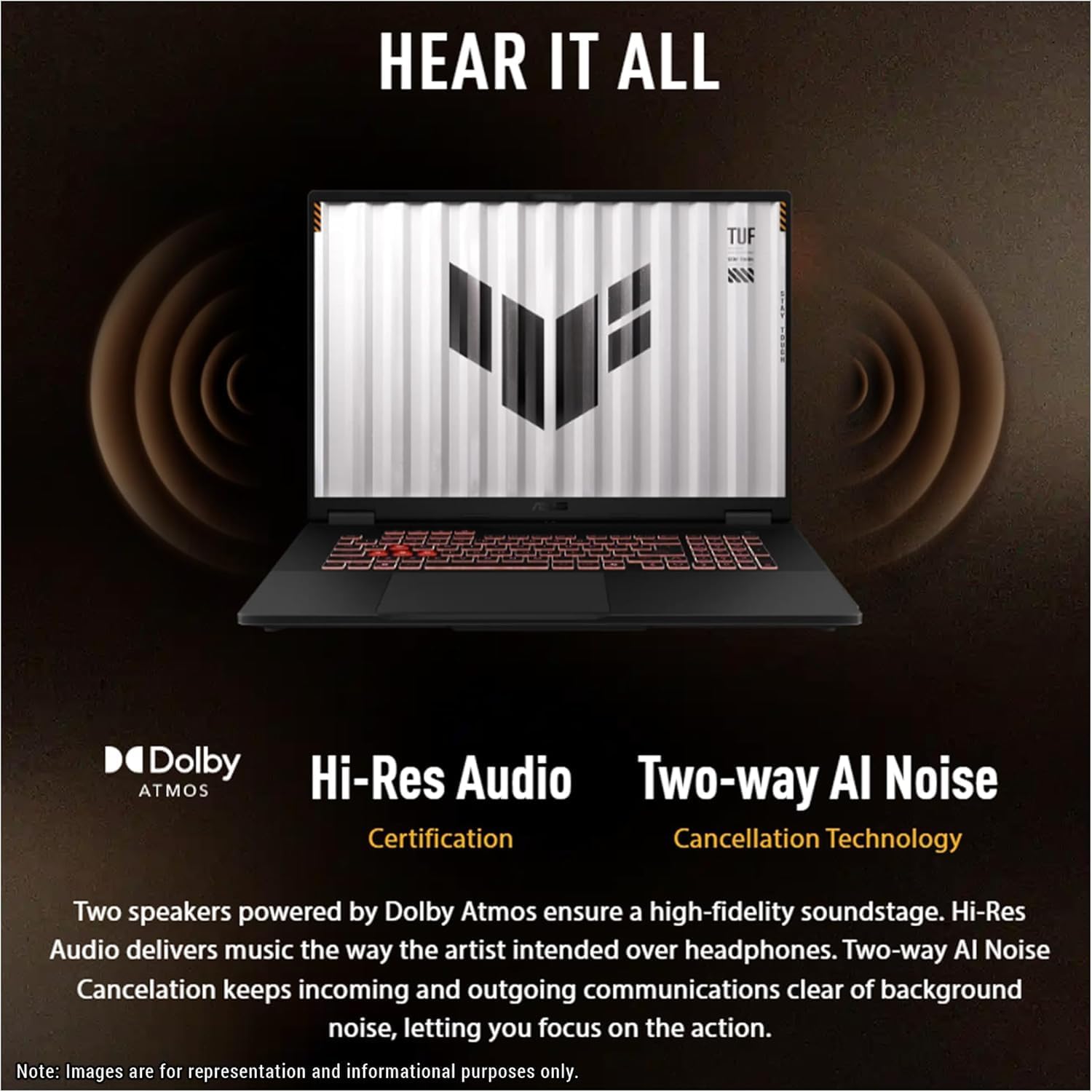 ASUS TUF A18 Gaming Laptop - AMD Ryzen 7 260 Beat i9-13905H - NVIDIA RTX 5060