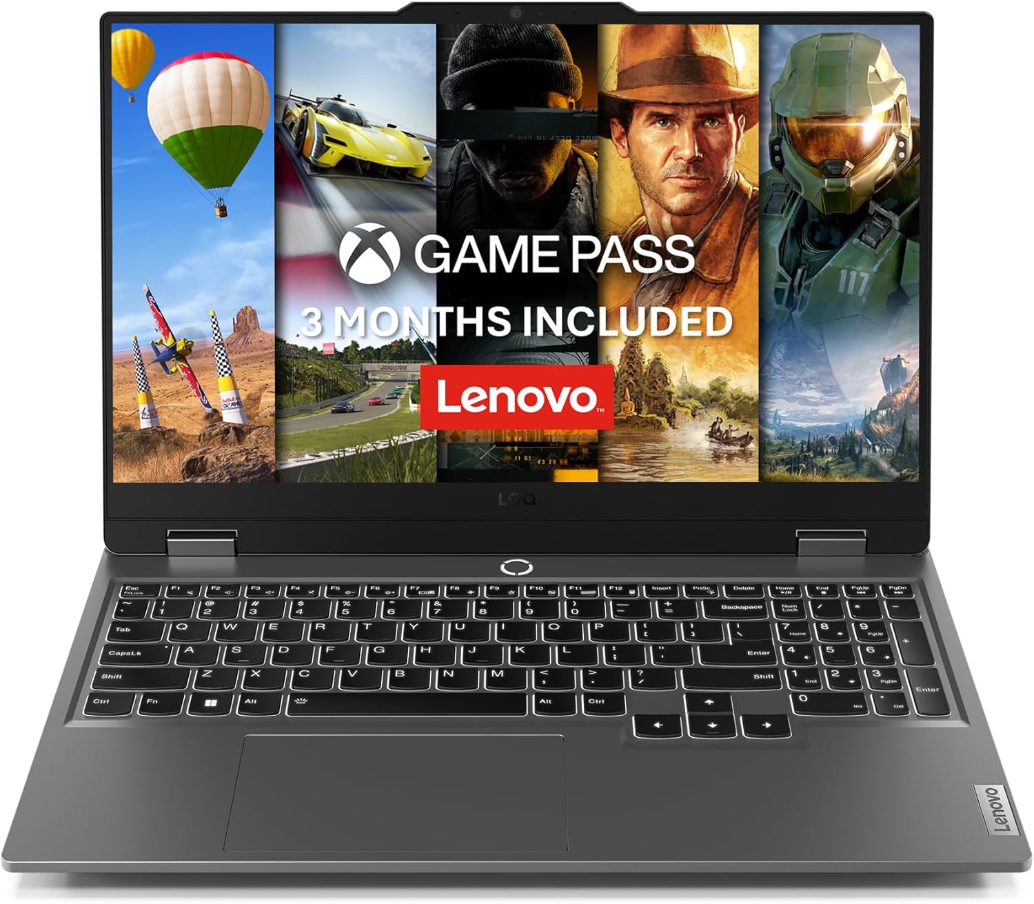 Lenovo LOQ 15: Intel Core i5-12450HX, RTX 2050, 16GB RAM, 512GB SSD, FHD