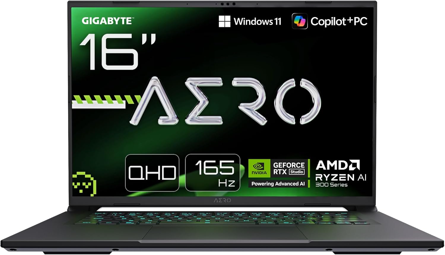 Gigabyte AERO X16: Copilot+ PC, 16GB DDR5, 1TB SSD, Dolby Atmos