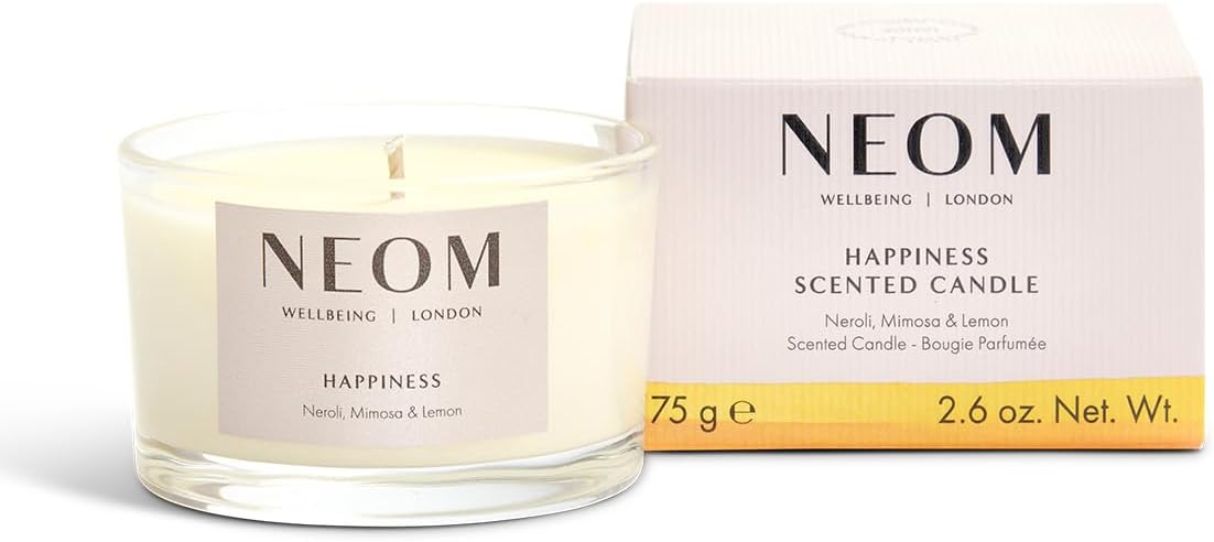 Neom Happiness Mini Candle - Neroli Mimosa Lemon