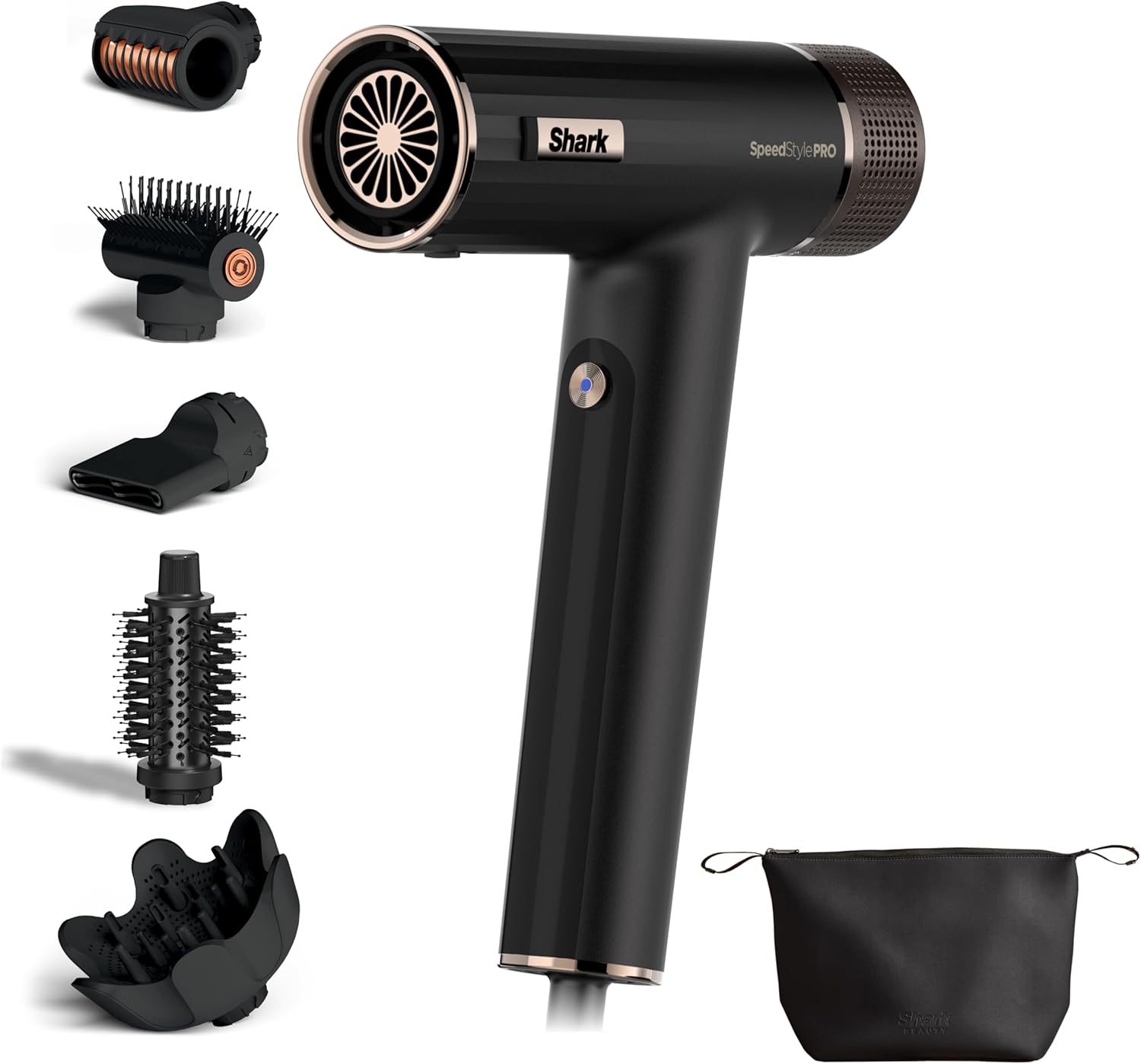 Shark SpeedStyle Hair Dryer, High-Velocity Lightweight Dryer for All Hair Types