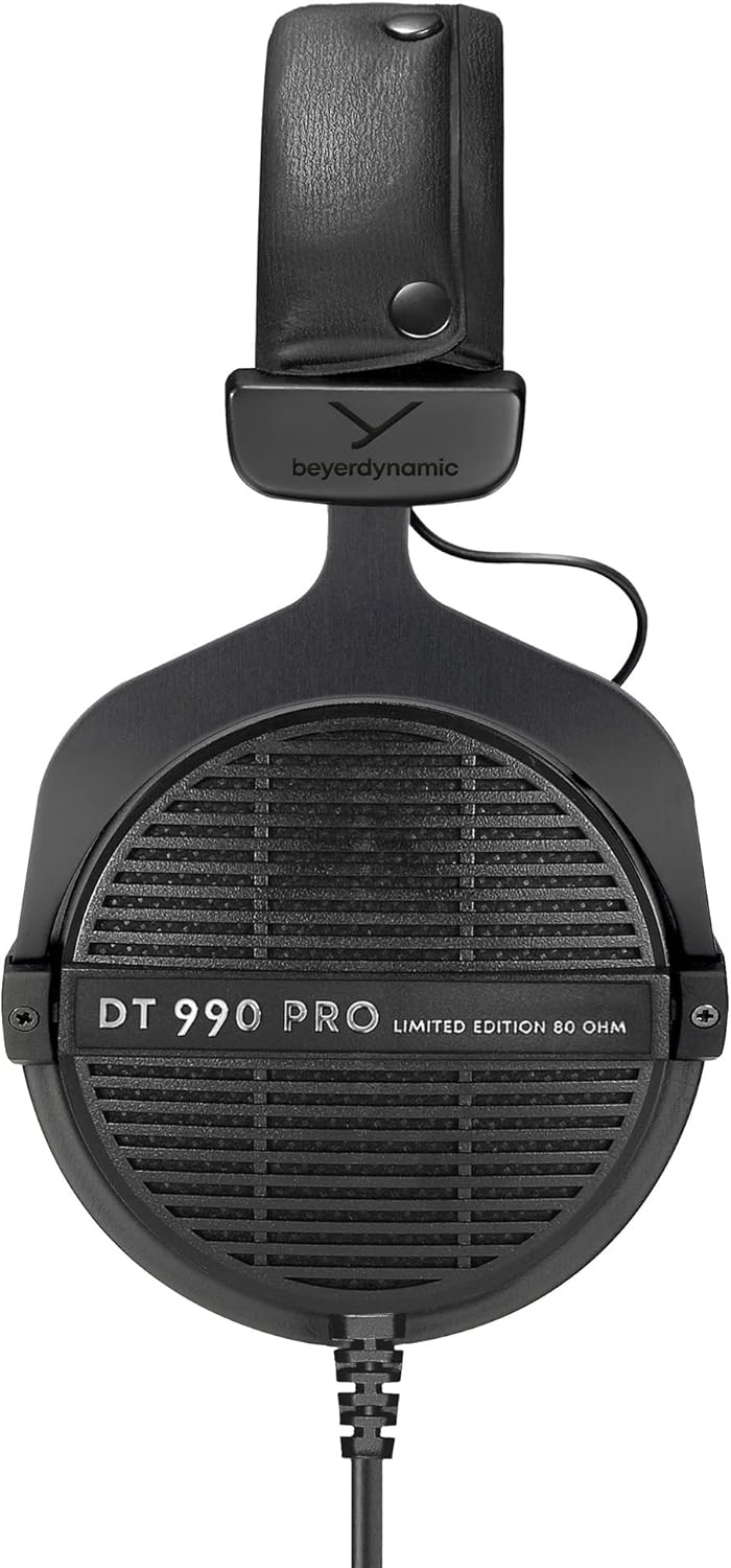 beyerdynamic DT 990 PRO  Black Limited Edition Studio Headphones with Open Design