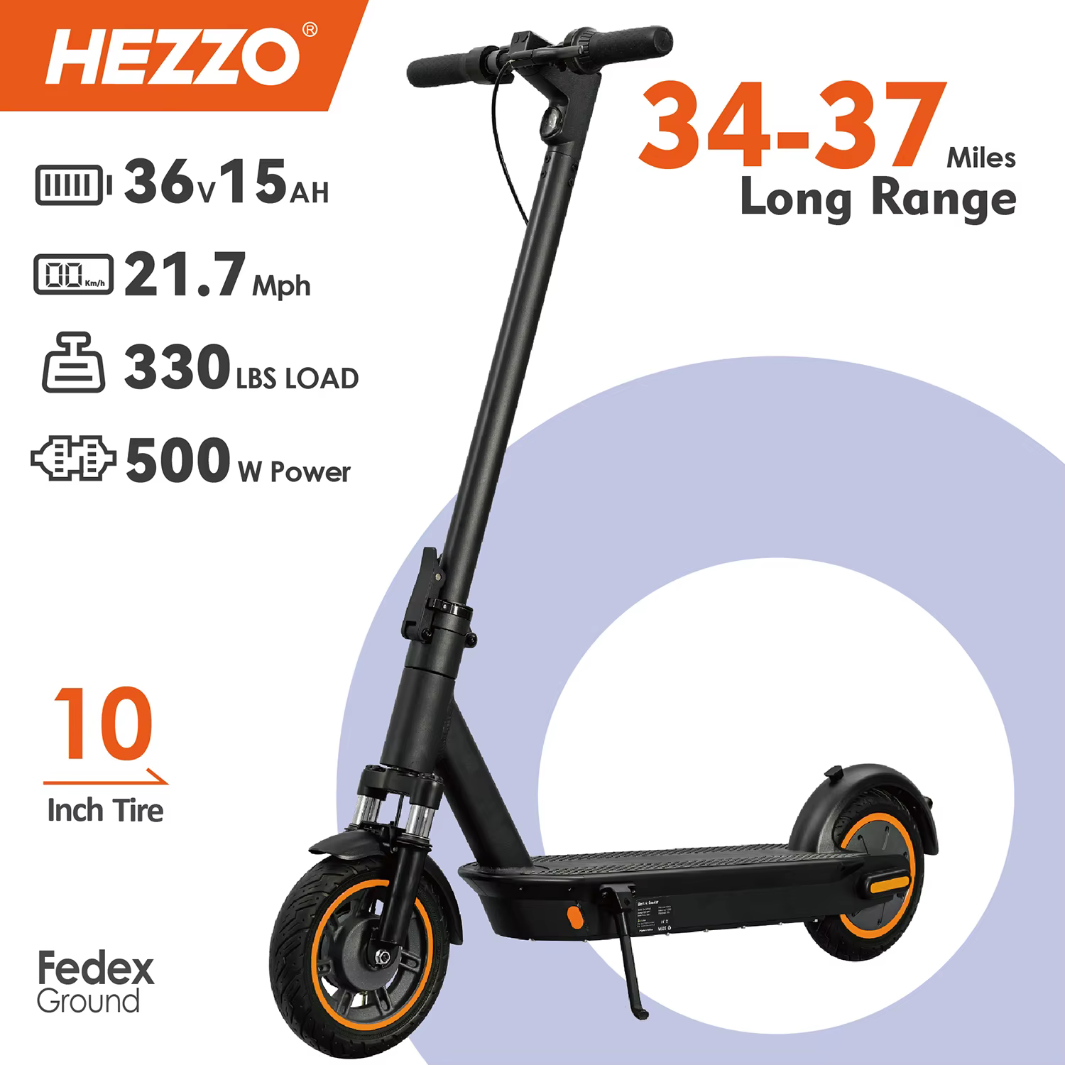 HEZZO 500W Electric Scooter G30