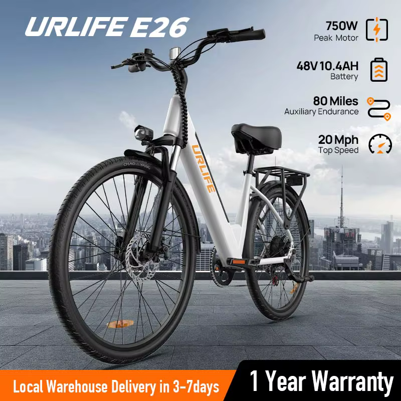 Peak 750W E26 Electric Bike