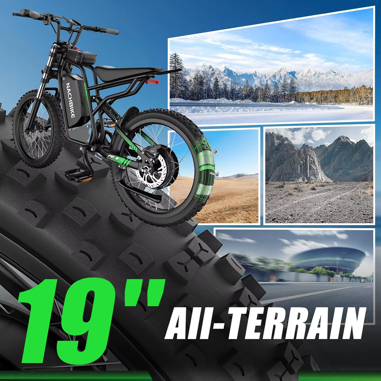 50MPH/40MPH Electric Bike for Adults