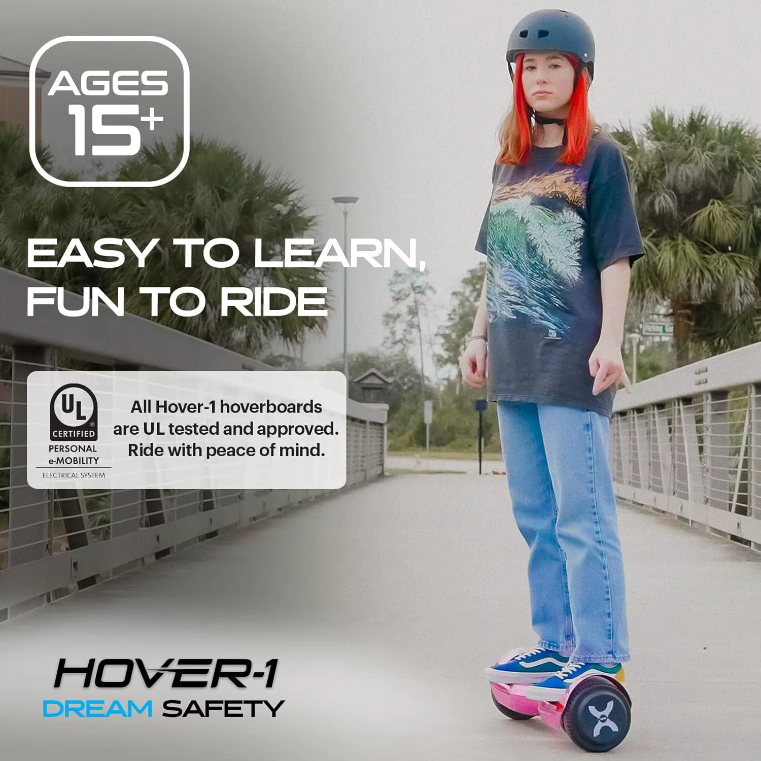 Hover-1 Dream Hoverboard - BLACK