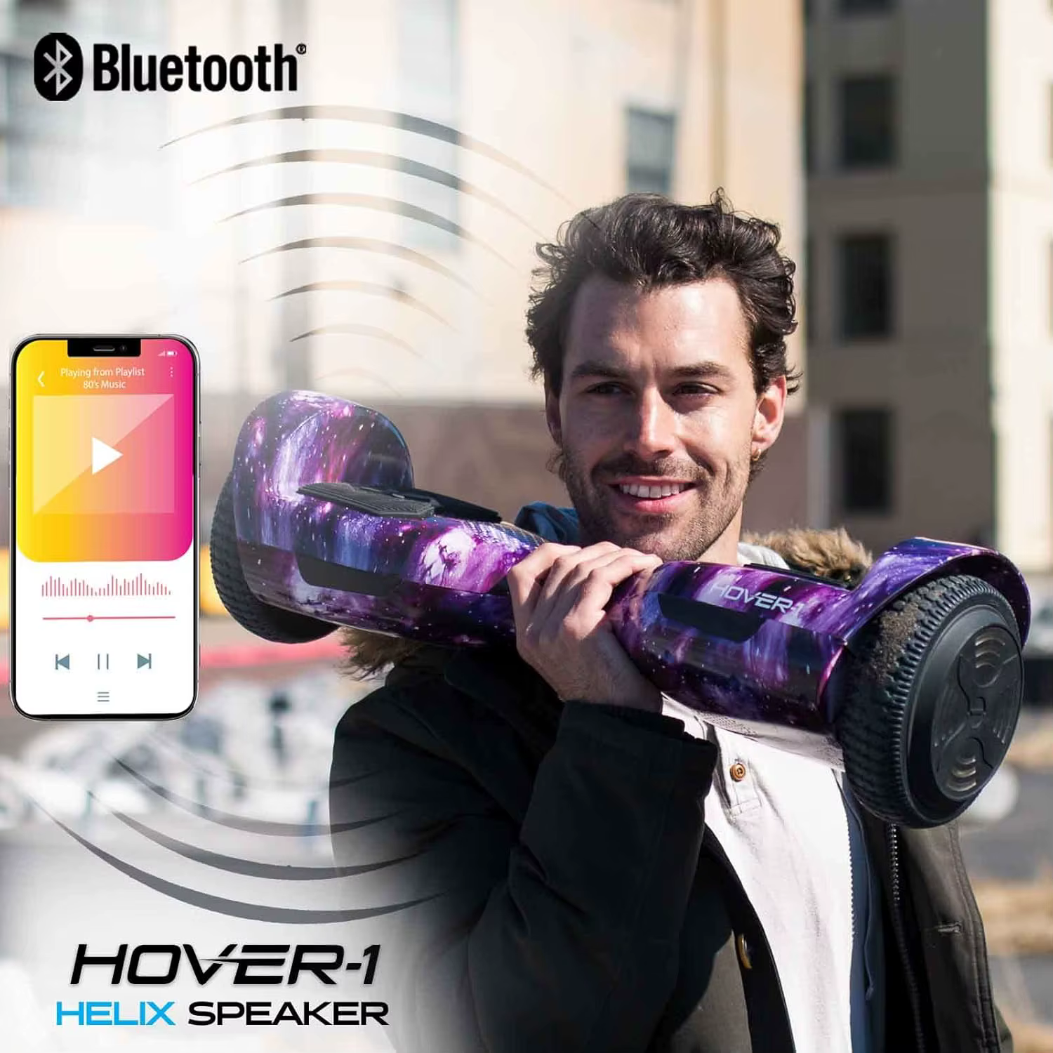 Hover-1 Helix Hoverboard - GRAY