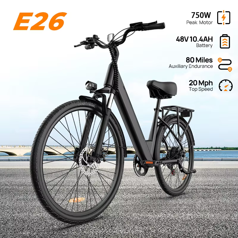 Peak 750W E26 Electric Bike