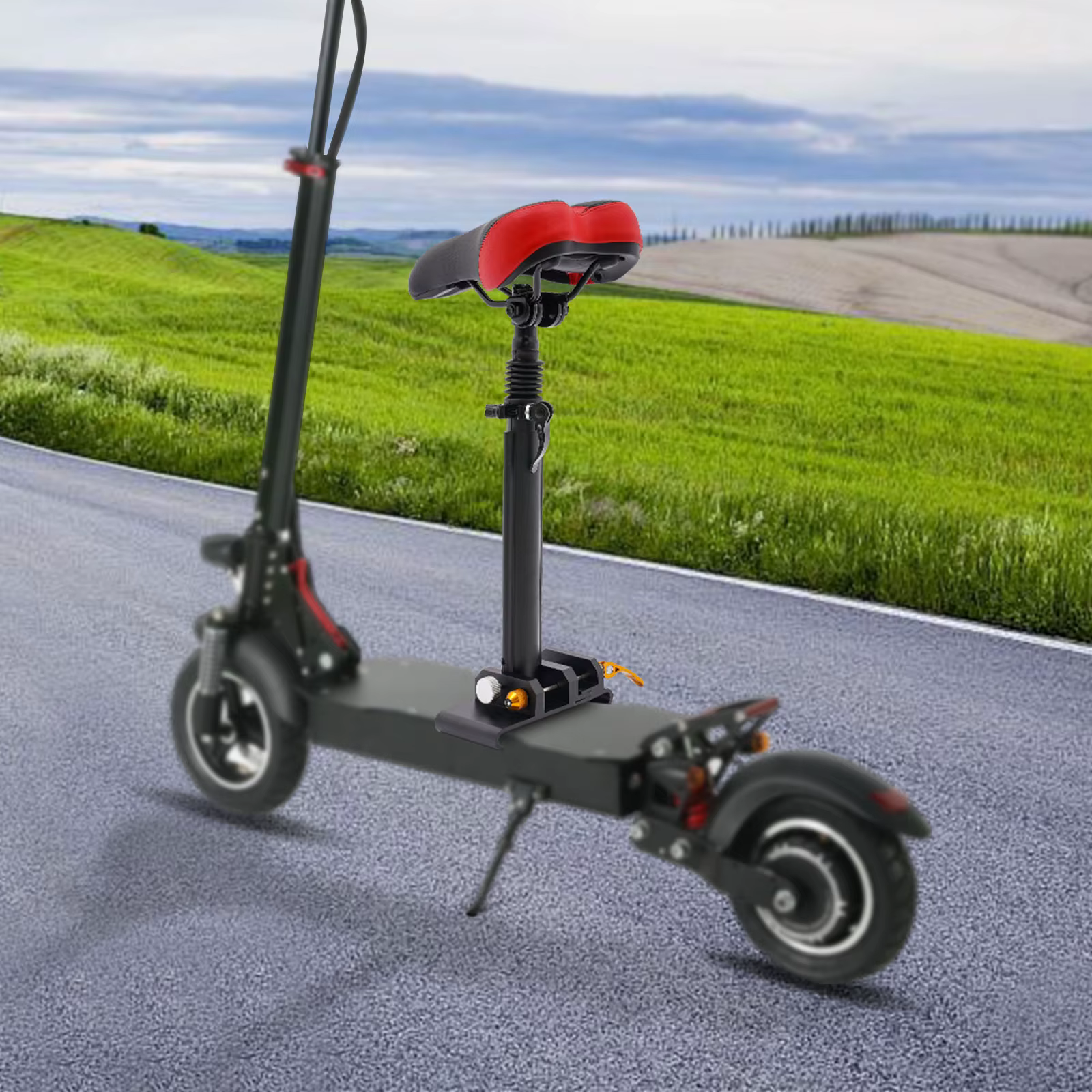 Electric Scooter Seat Soft Durable Height Adjustable Seat