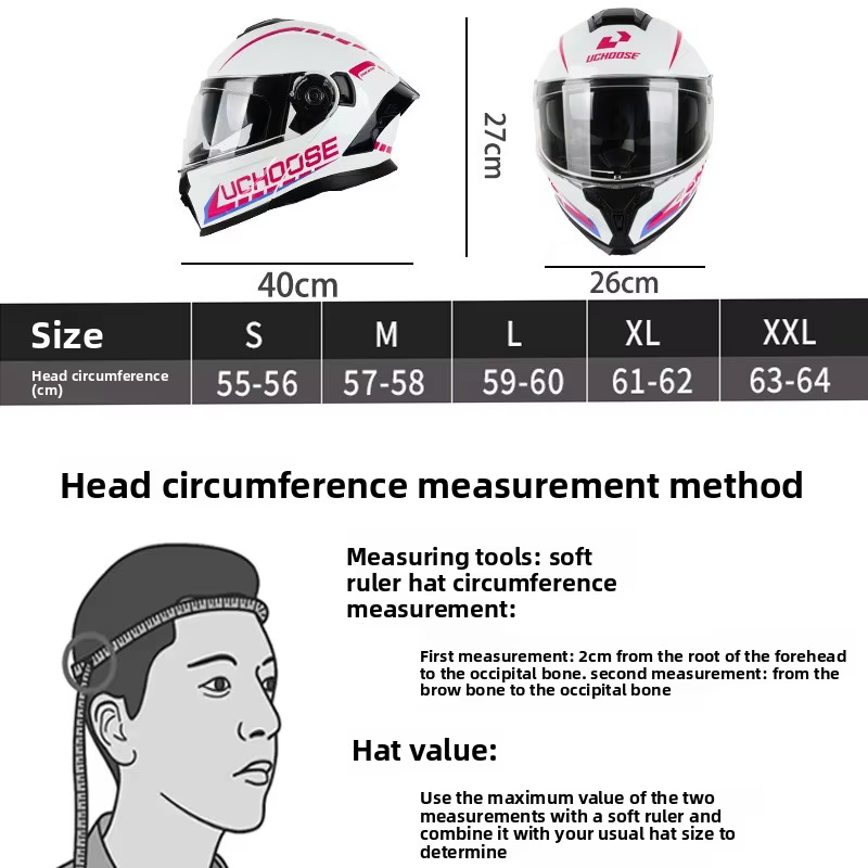 Personalised Design Full Face Motorcycle Helmet