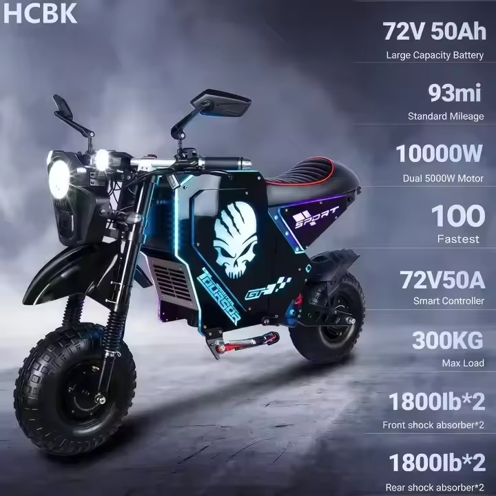 M10 Electric Scooter 72V50AH10000W