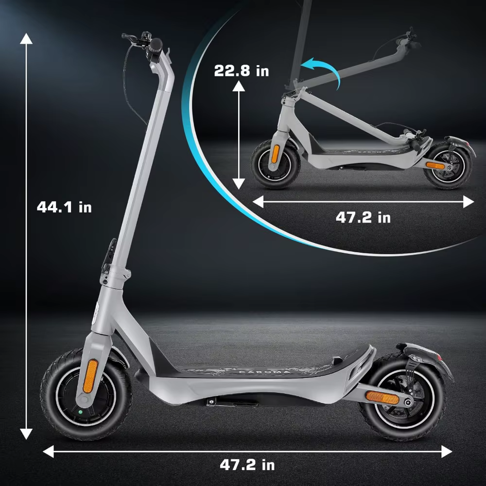 Electric Scooter, Peak 850W Powerful Motor