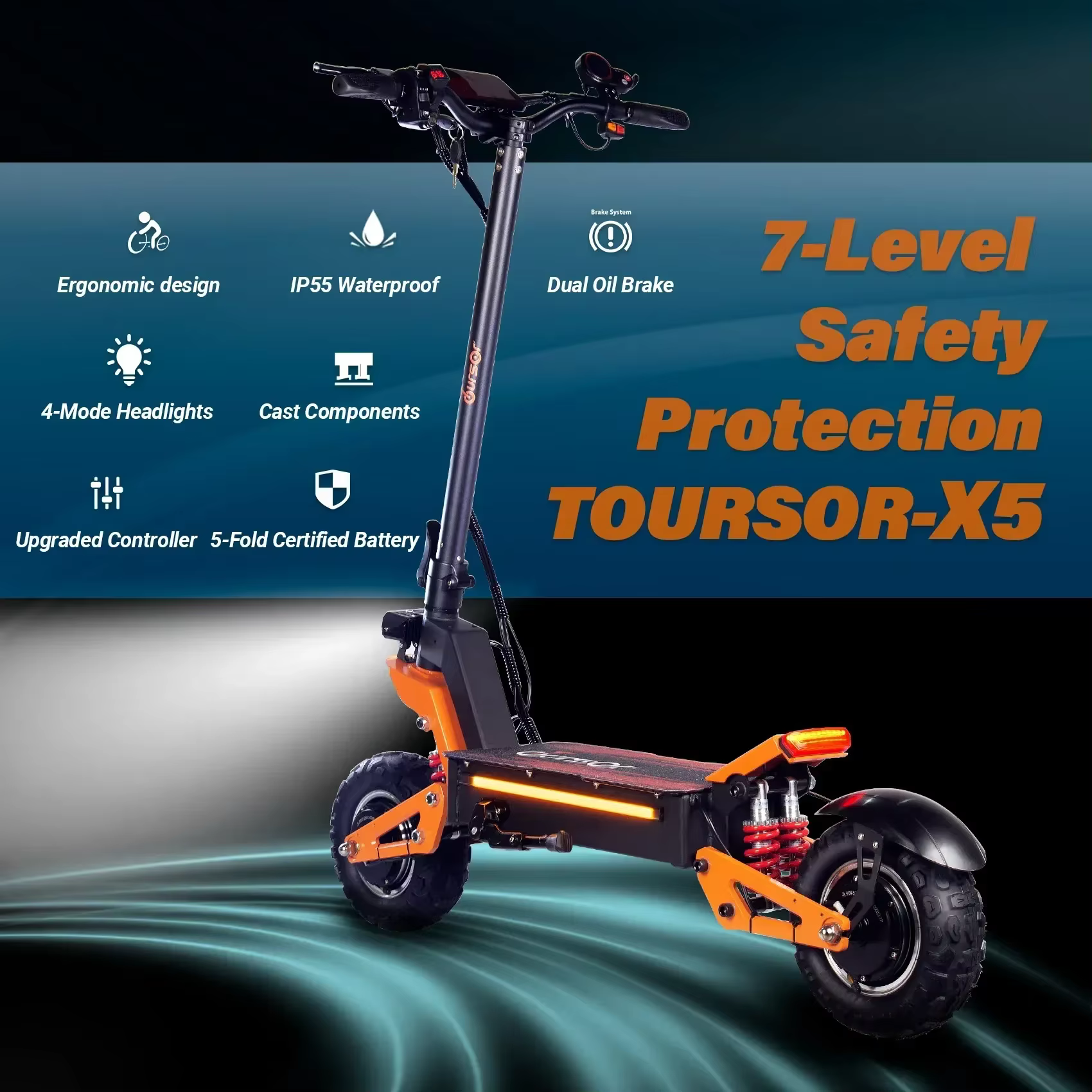 TOURSOR X5 Electric Scooter