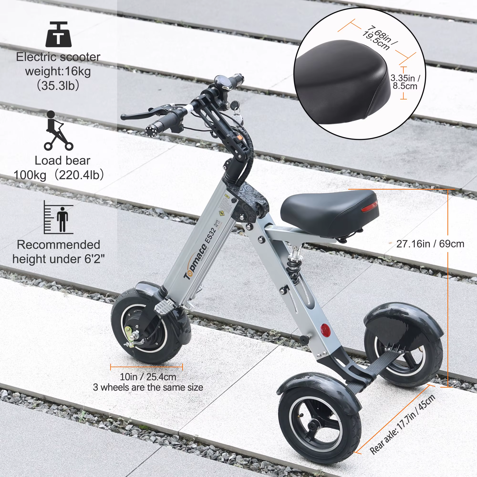TopMate ES32 Electric Scooter