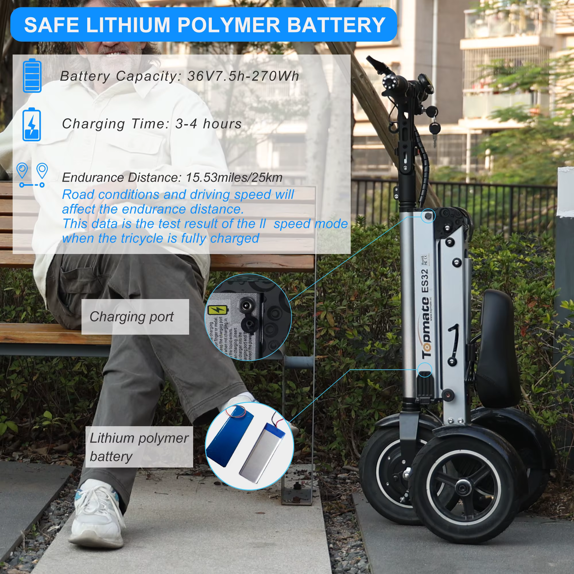 TopMate ES32 Electric Scooter