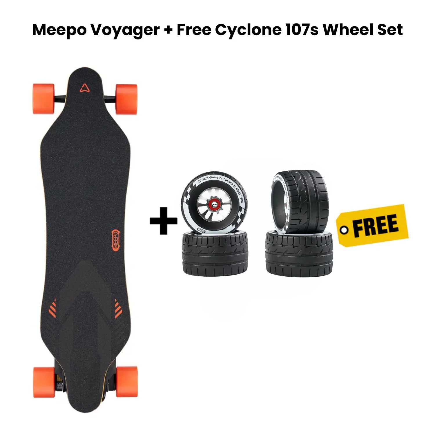 MEEPO Voyager + Free Cyclone 105s or 107s Wheel Set