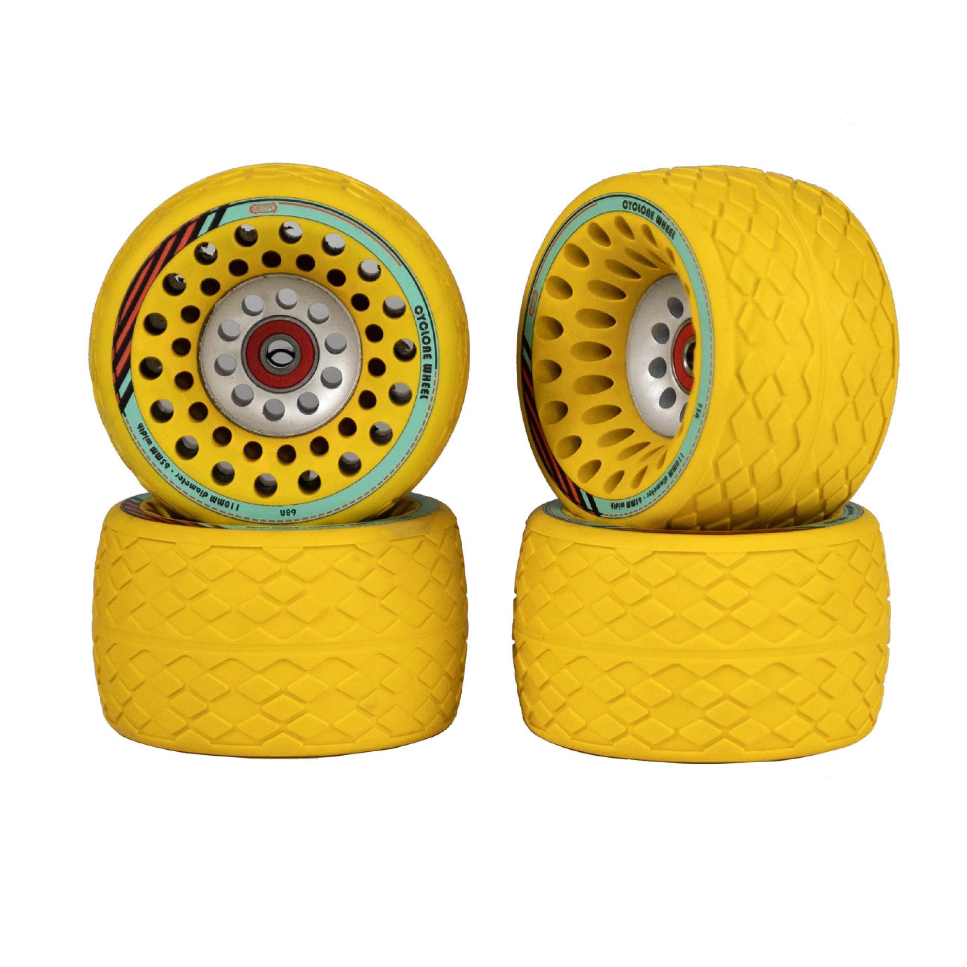 Meepo Cyclone 110s Ultra Comfort High Grip Street Wheels