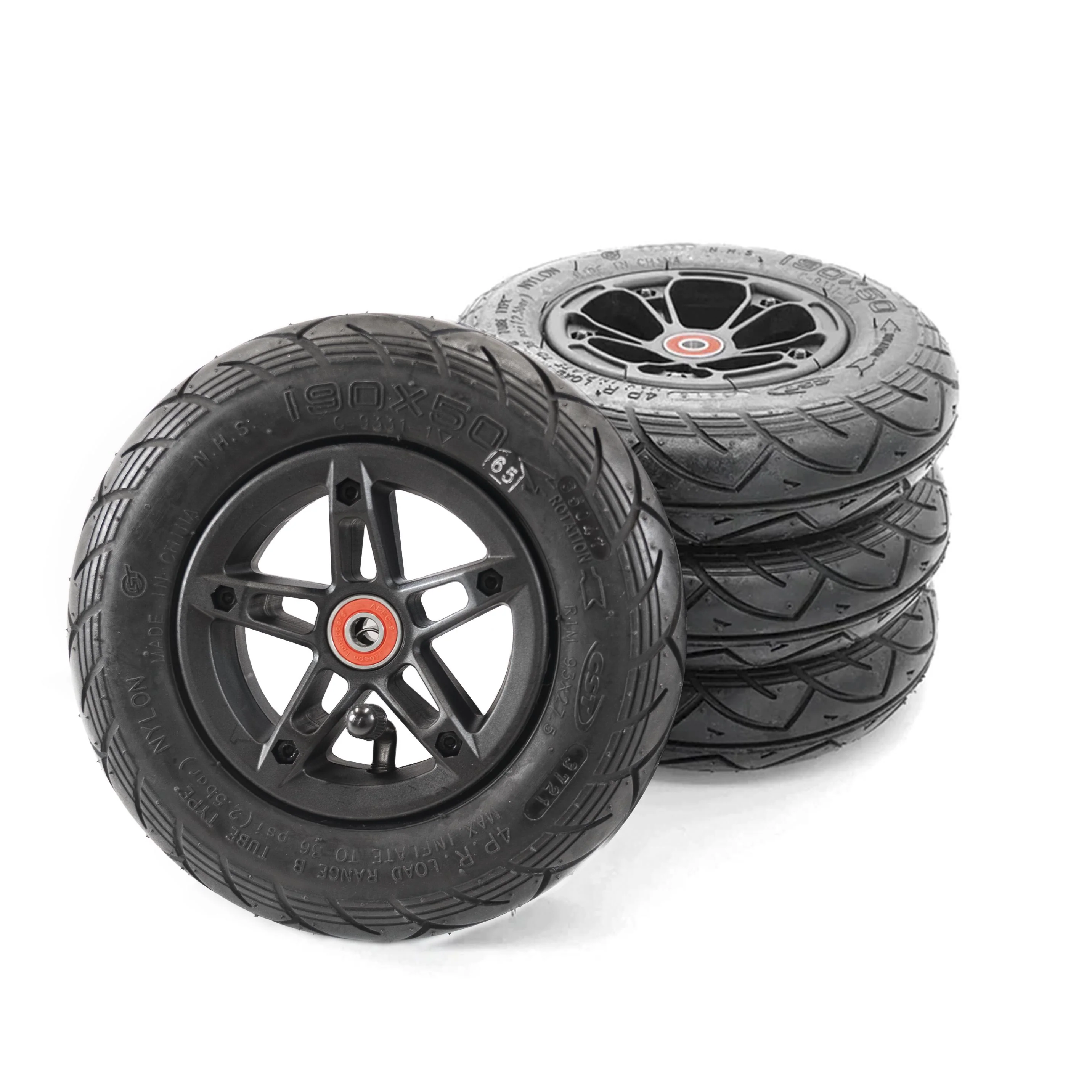 190mm Pneumatic Tire Set For Hurricane