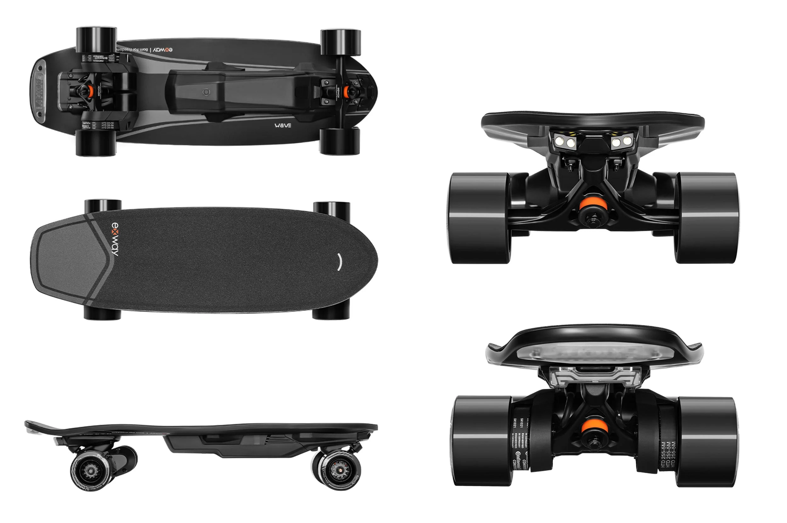 Exway Wave Belt Electric Skateboard