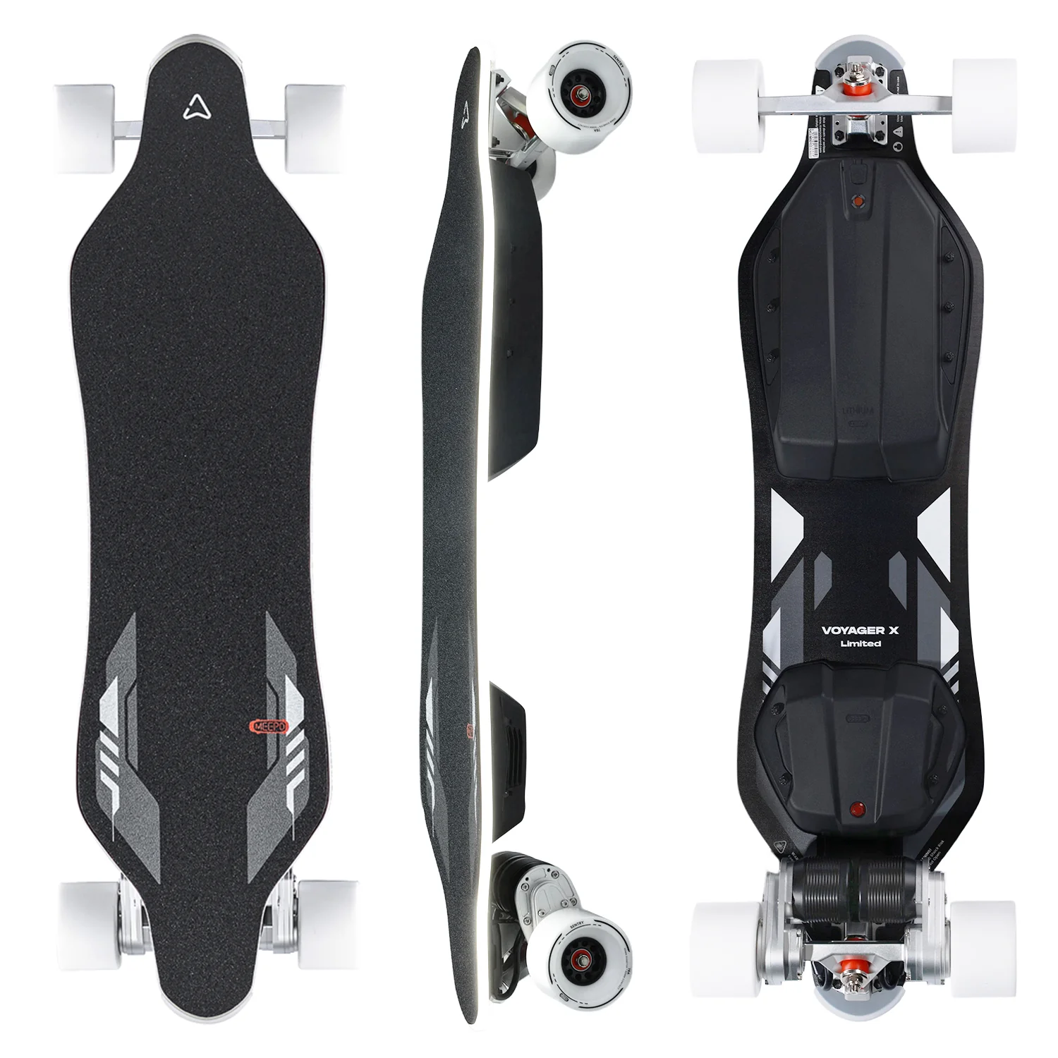 Meepo Voyager X + Free Cyclone 107s Rubber Wheels