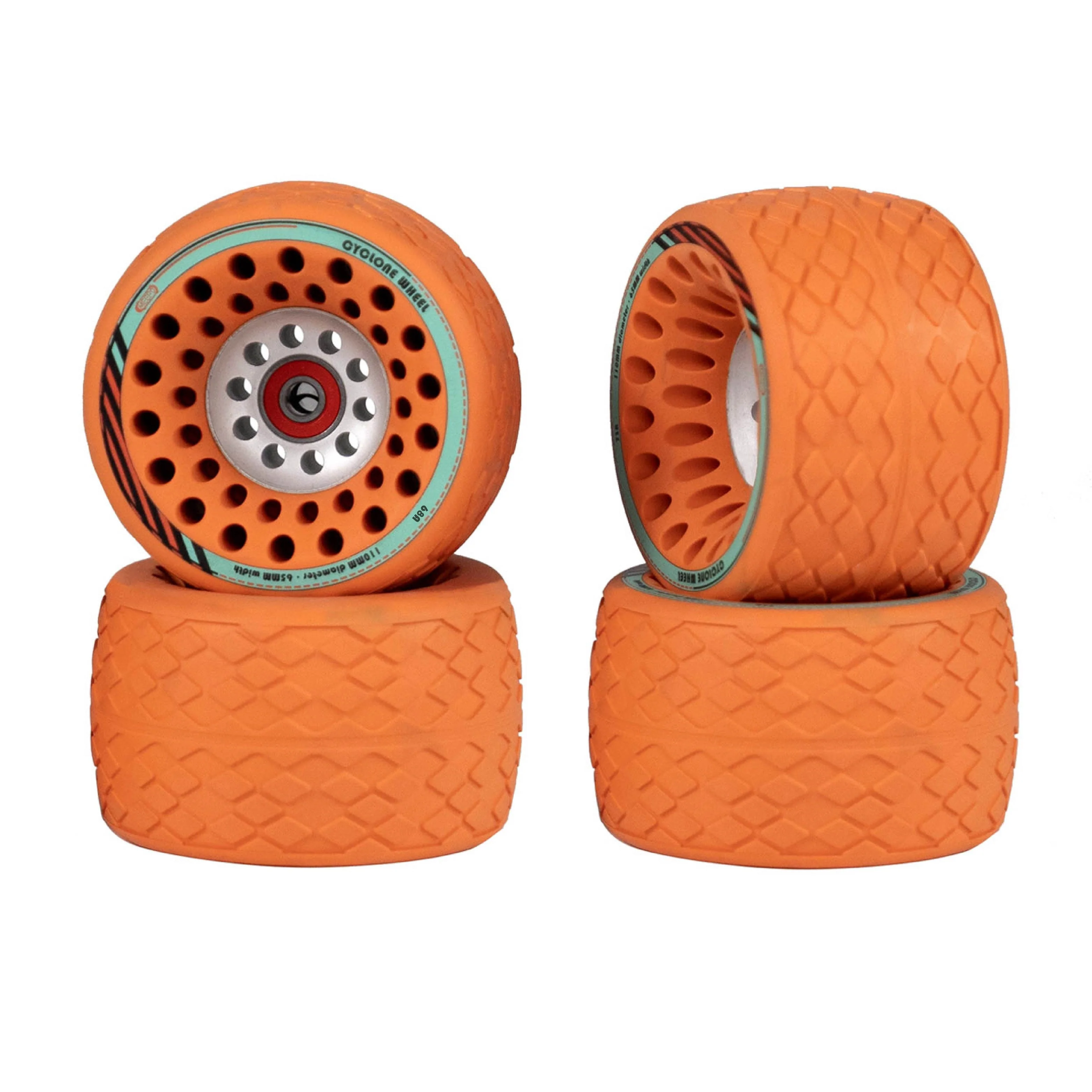 Meepo Cyclone 110s Ultra Comfort High Grip Street Wheels