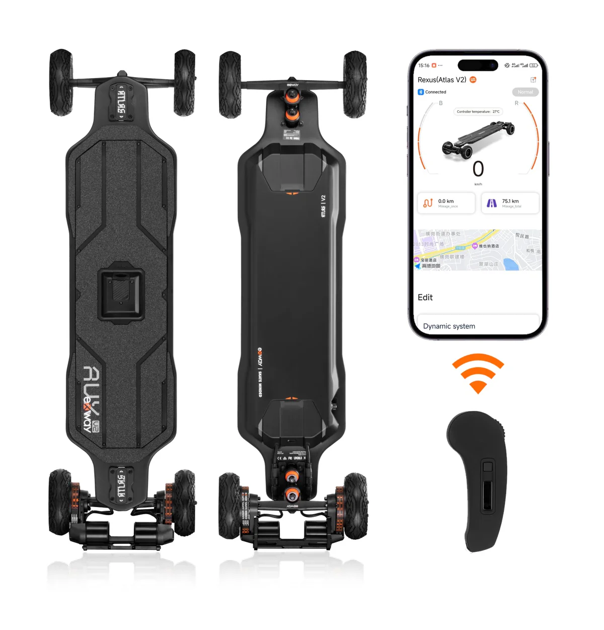Exway Atlas V2 Electric Skateboard