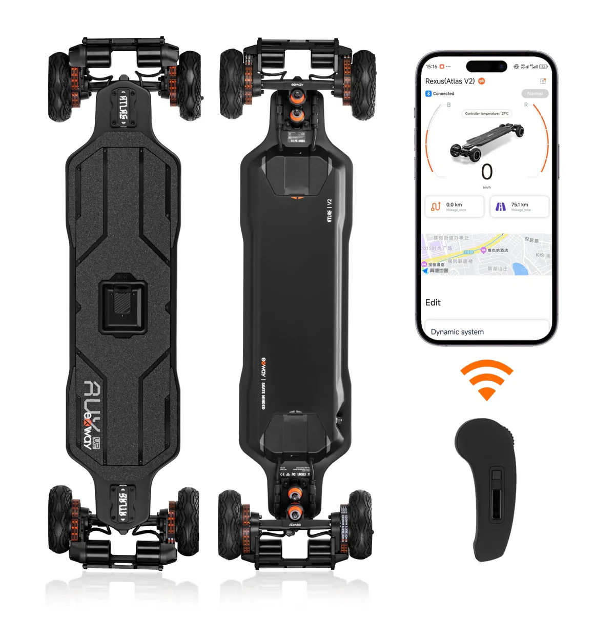 Exway Atlas V2 Electric Skateboard