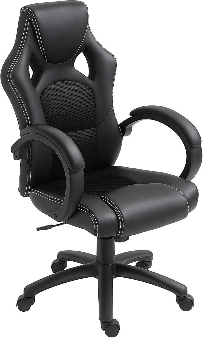 HOMCOM Silla de Oficina Silla Estudio