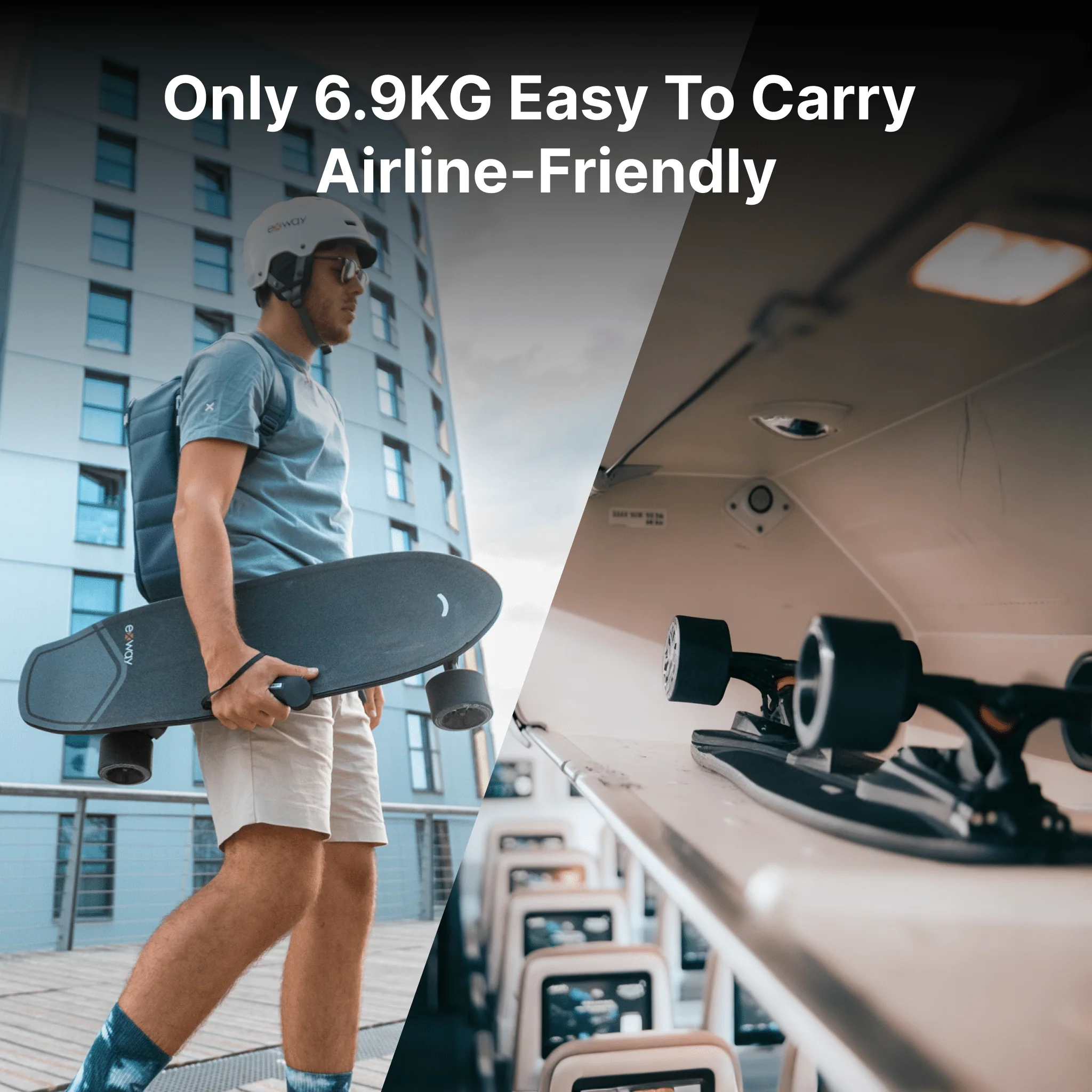 Exway Wave Hub Electric Skateboard