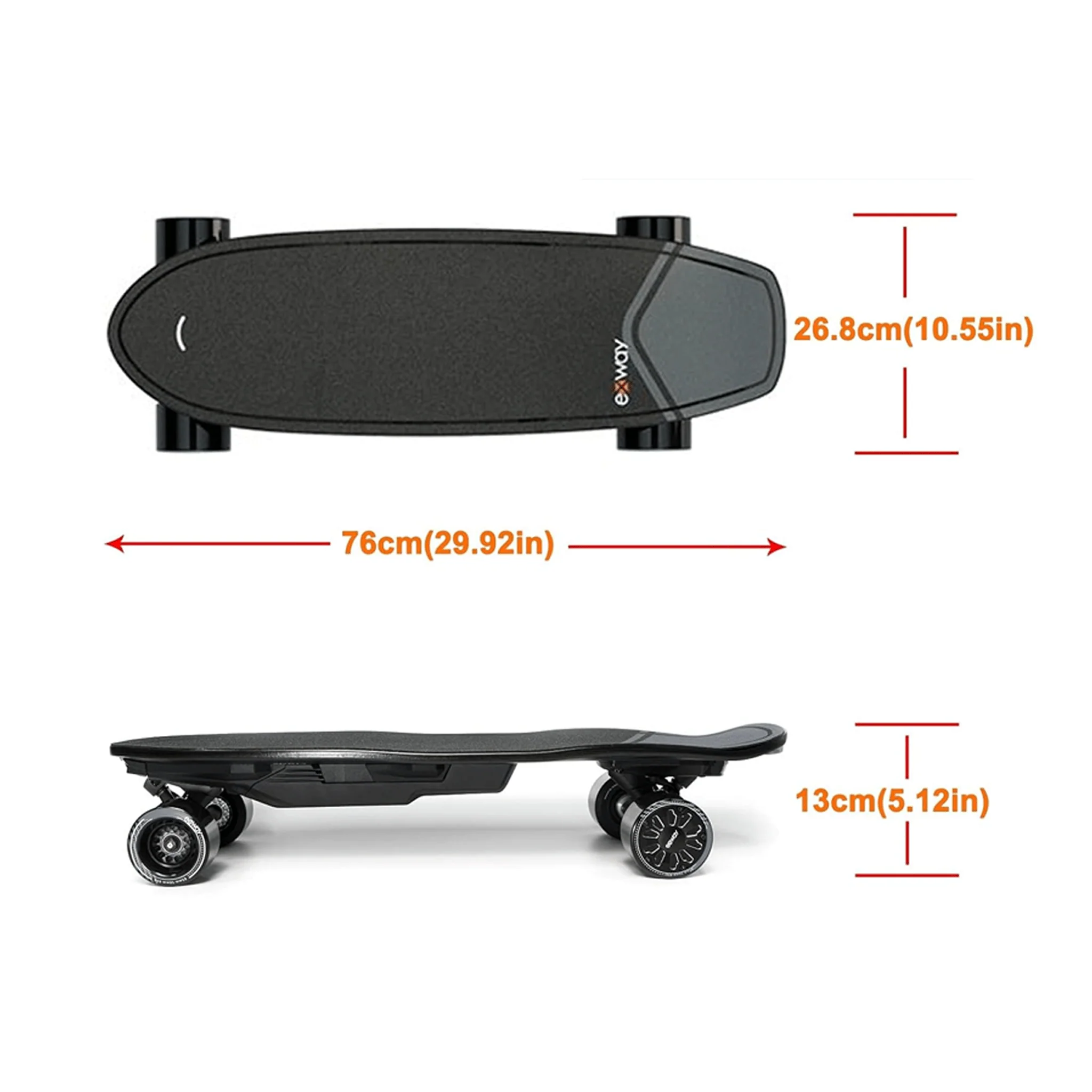 Exway Wave Hub Electric Skateboard