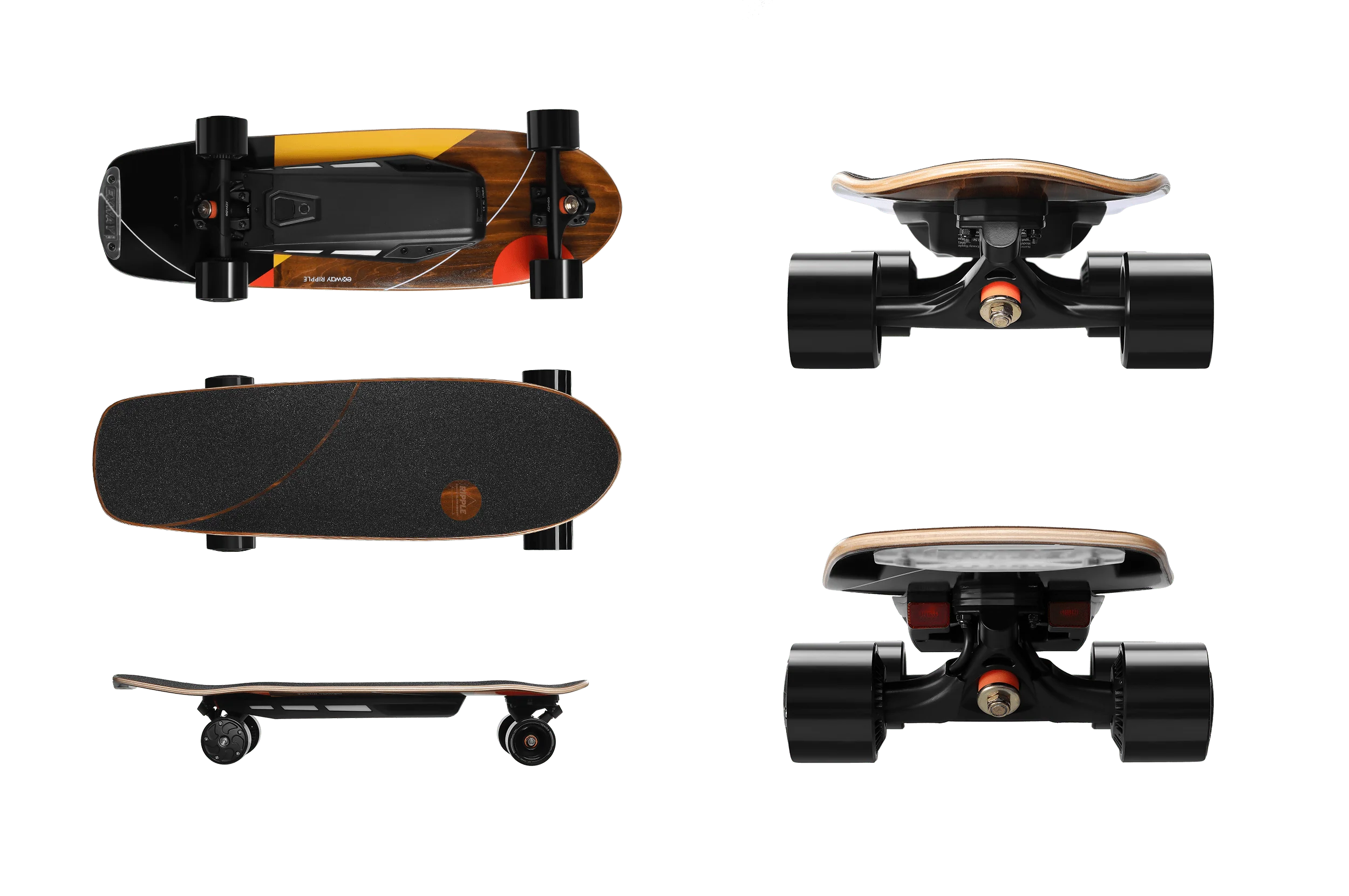 Exway Ripple Electric Skateboard - effortless Ride, Maximum Fun