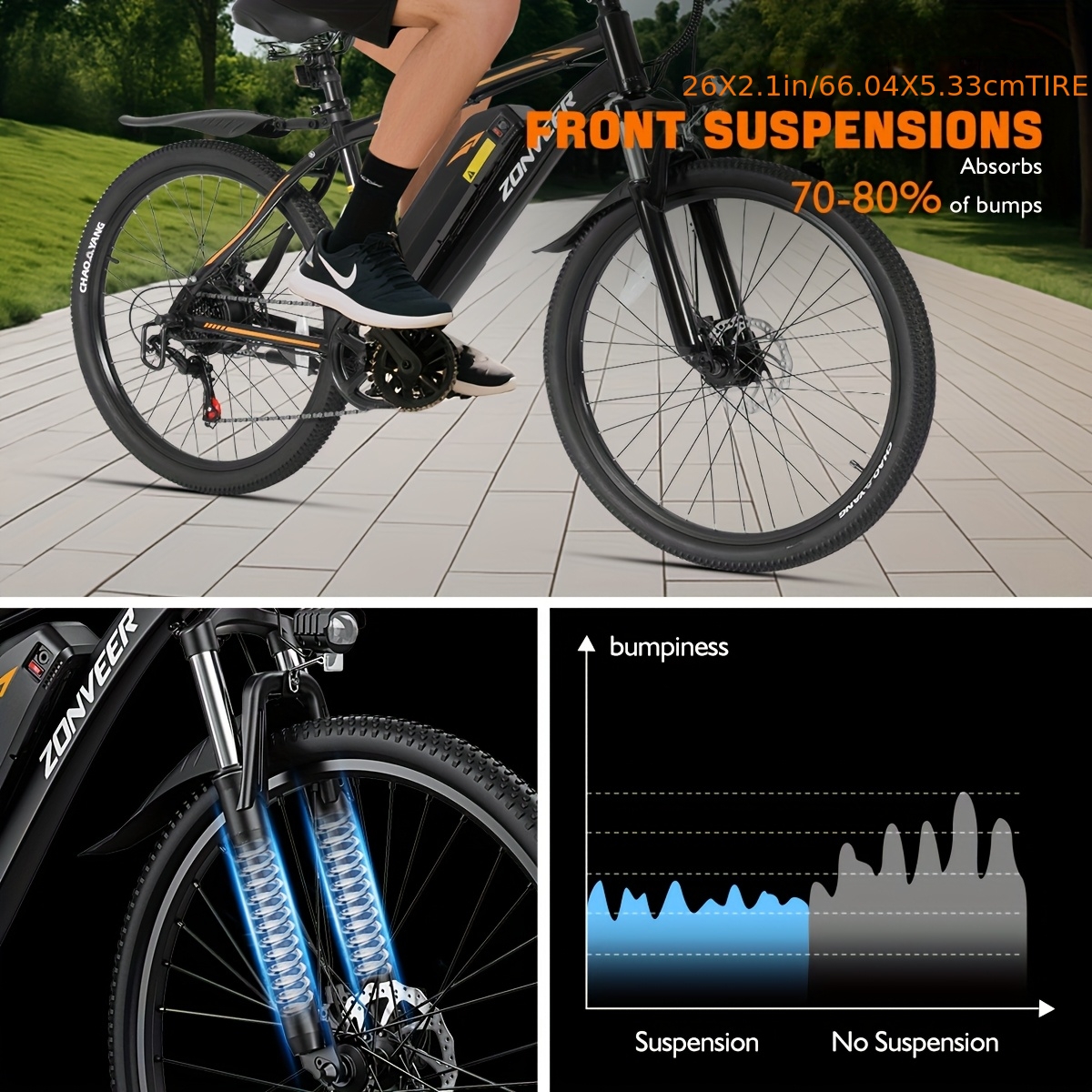 M26 Electric Bike for Adults